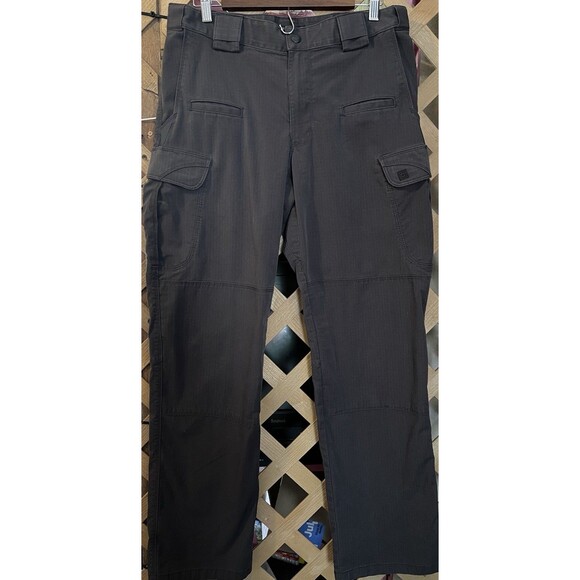 5.11 TACTICAL Charcoal Gray Cargo Ripstop Pants Utility Combat Men's 32x31 - Picture 1 of 8